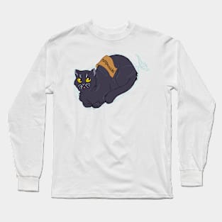 Catloaf: Pumpernickel (Black) Long Sleeve T-Shirt